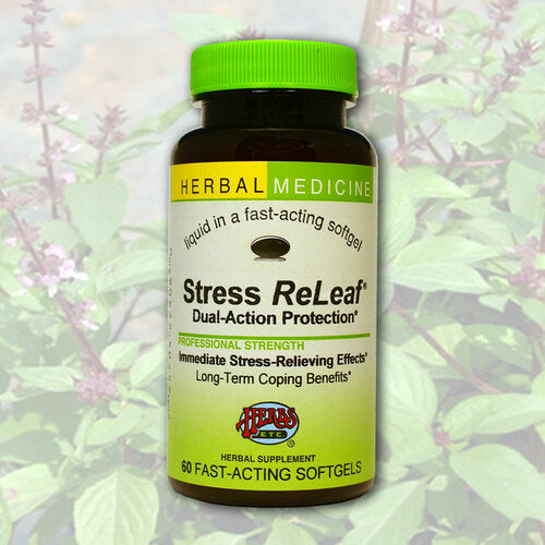 Herbs Etc Stress ReLeaf 60ct-Supplements-The Scarlet Sage Herb Co.