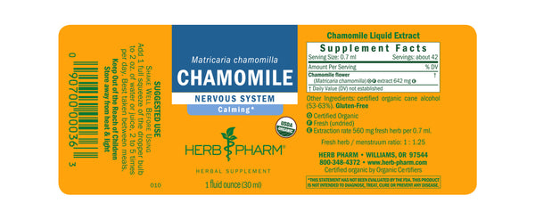 Herb Pharm Chamomile 1oz