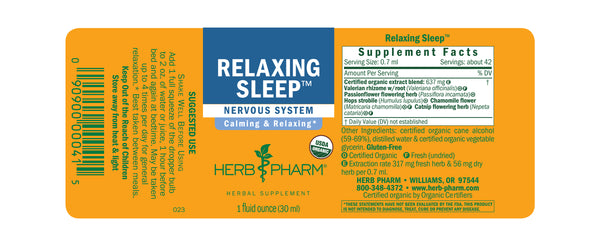 Herb Pharm Relaxing Sleep 1oz