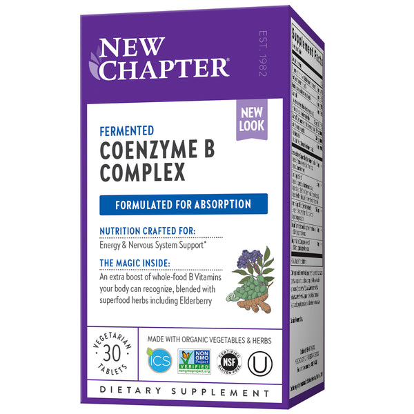 New Chapter Coenzyme B Complex-Supplements-The Scarlet Sage Herb Co.