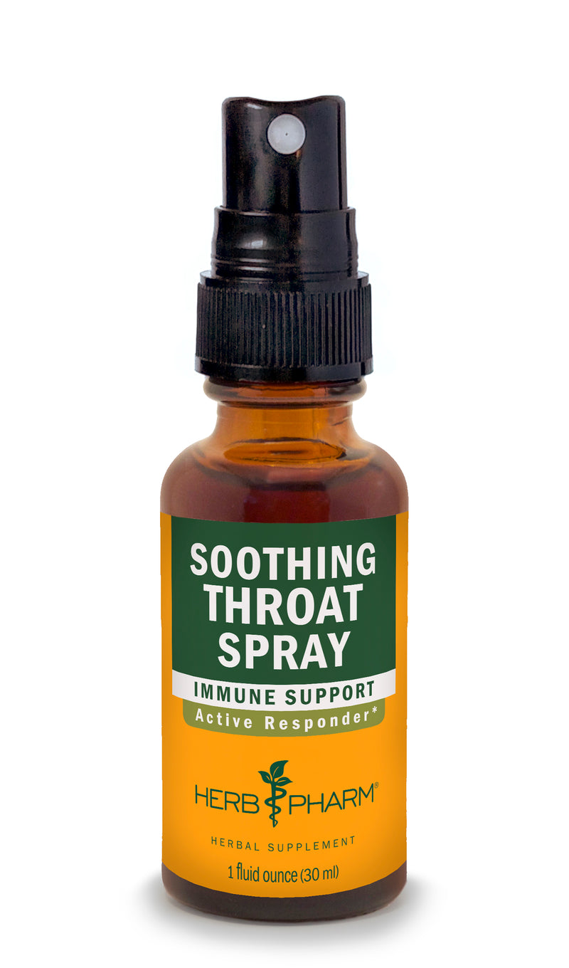 Herb Pharm Soothing Throat Spray 1oz