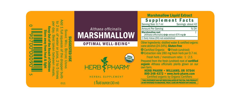 Herb Pharm Marshmallow 1oz