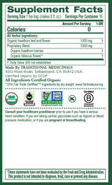 Traditional Medicinals Hawthorn w/ Hibiscus Tea 16Ct