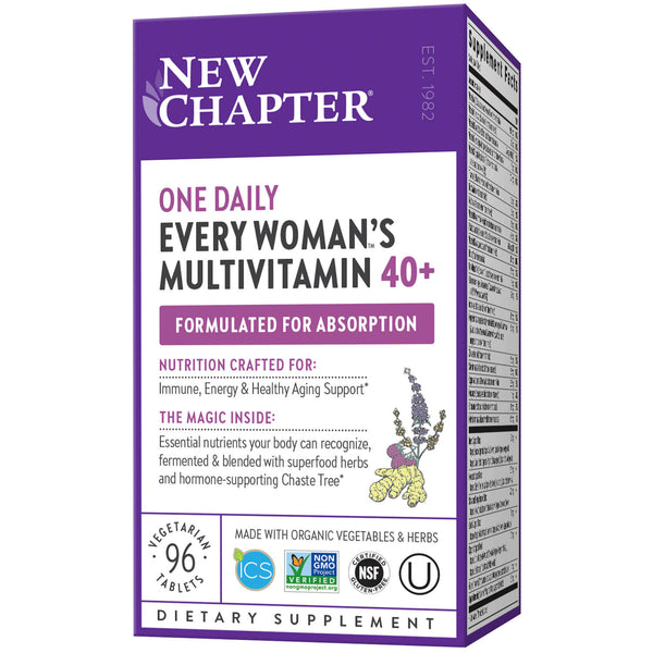 New Chapter Multi Every Woman One Daily 40+ 96ct