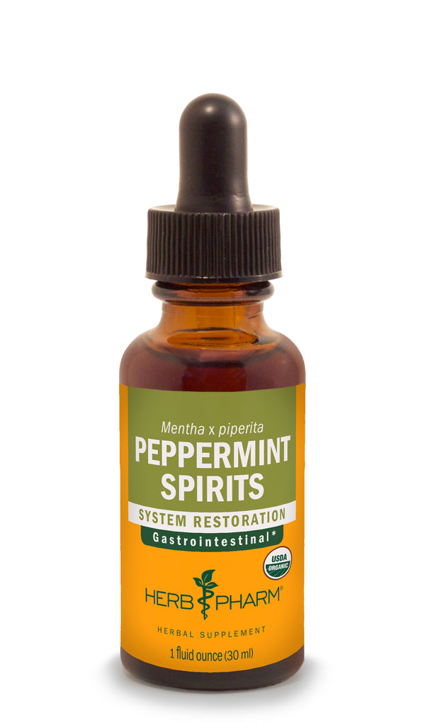 Herb Pharm Peppermint Spirits 1oz-Tinctures-The Scarlet Sage Herb Co.