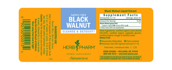 Herb Pharm Black Walnut 1oz