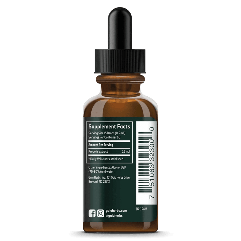 Gaia Herbs Tincture Propolis Extract 1oz