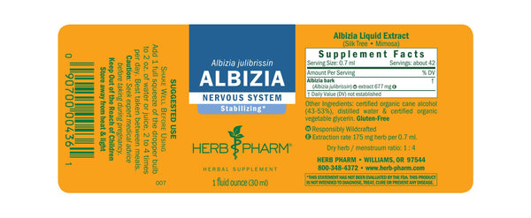 Herb Pharm Albizia 1oz