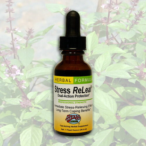 Herbs Etc Stress Releaf 1oz-Tinctures-The Scarlet Sage Herb Co.