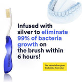 Mouth Watchers Toothbrush Travel Blue-Default-The Scarlet Sage Herb Co.