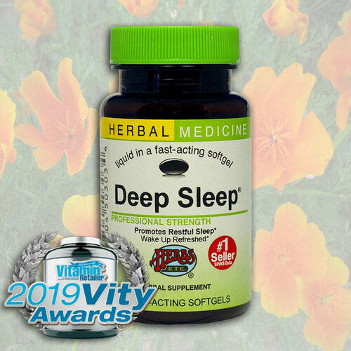 Herbs Etc Deep Sleep 30ct-Supplements-The Scarlet Sage Herb Co.