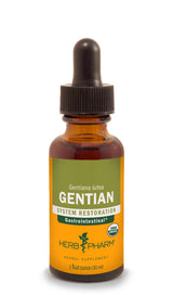 Herb Pharm Gentian 1oz-Tinctures-The Scarlet Sage Herb Co.