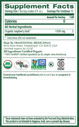 Traditional Medicinals Raspberry Leaf 16Ct-Teas-The Scarlet Sage Herb Co.