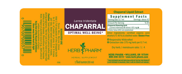 Herb Pharm Chaparral 1oz