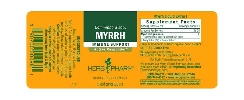 Herb Pharm Myrrh 1oz
