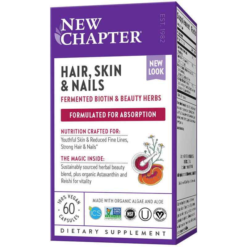 New Chapter Hair Skin Nails-Supplements-The Scarlet Sage Herb Co.