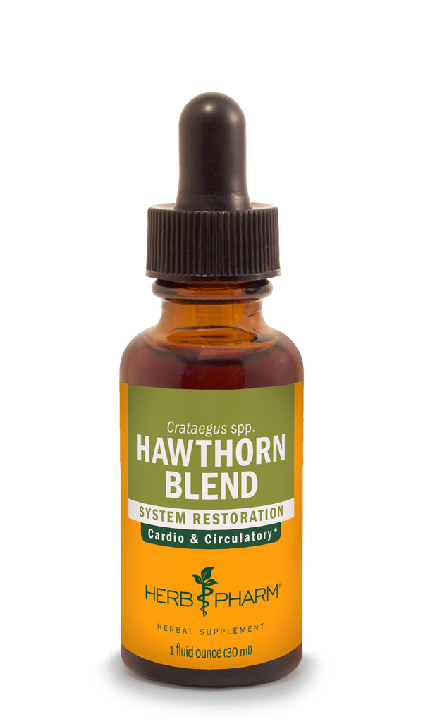 Herb Pharm Hawthorn Blend 4oz-Tinctures-The Scarlet Sage Herb Co.