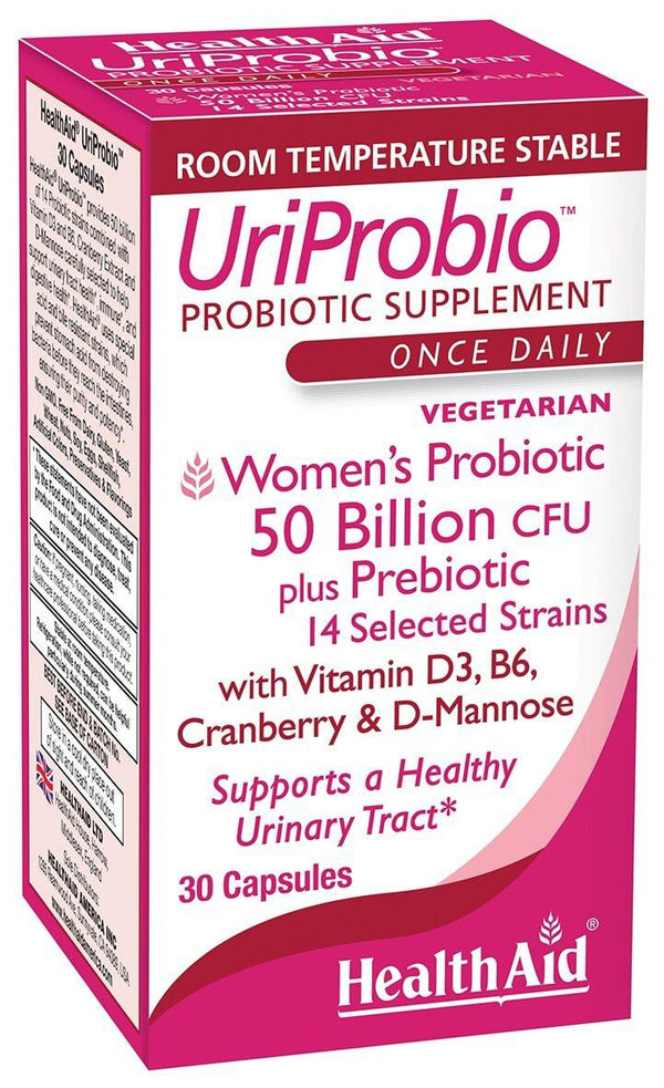 Health Aid UriProbio 30ct-Supplements-The Scarlet Sage Herb Co.