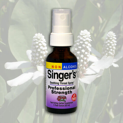Herbs Etc Throat Spray Singers Professional Strength AF 1oz