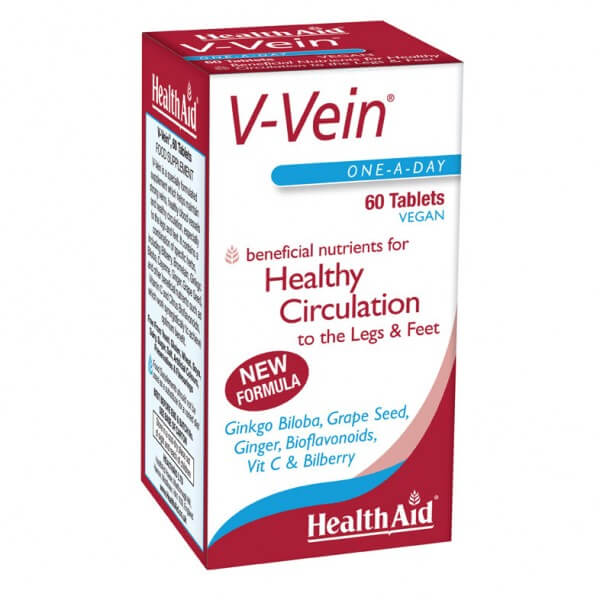 Health Aid V Vein Health 60ct - The Scarlet Sage Herb Co.