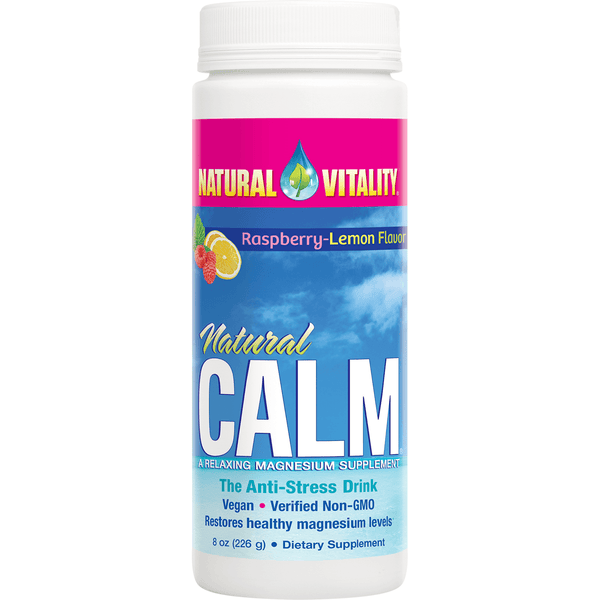 Natural Vitality Calm Raspberry Lemon-Supplements-The Scarlet Sage Herb Co.