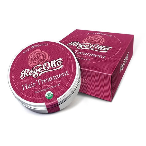 Alteya Hair Treatment Rose Otto  3.5oz - The Scarlet Sage Herb Co.