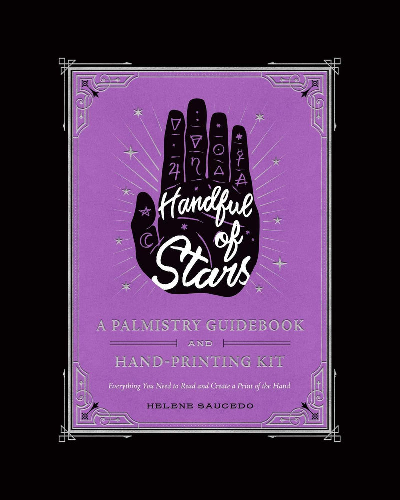 Handful Of Stars - A Palmistry Guidebook And Hand-Printing Kit-Default-The Scarlet Sage Herb Co.