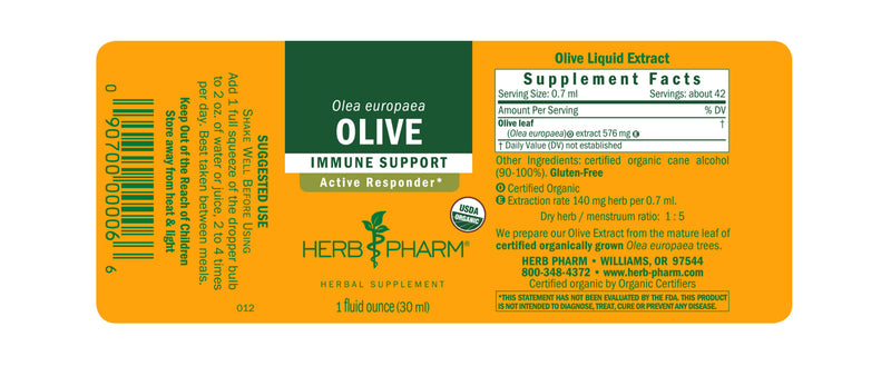 Herb Pharm Olive 1oz