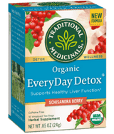 Traditional Medicinals Everyday Detox with Schisandra 16ct