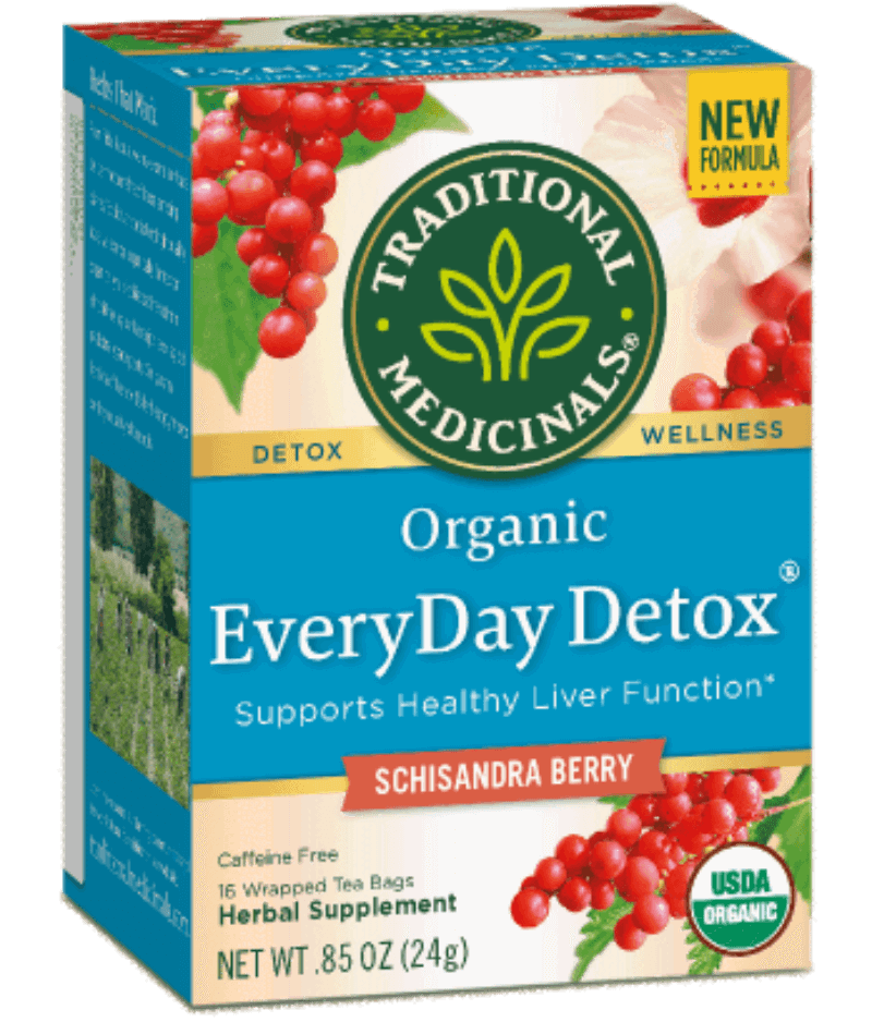 Traditional Medicinals Everyday Detox with Schisandra 16ct