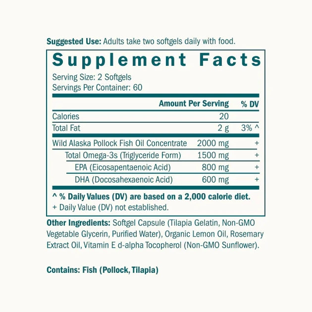 True Grace Omega-3 60ct