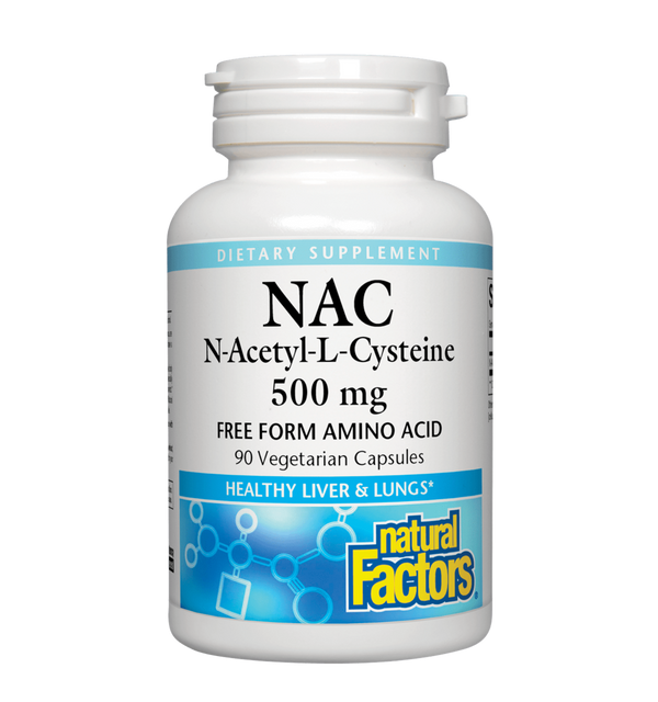 Natural Factors NAC 500mg 90ct