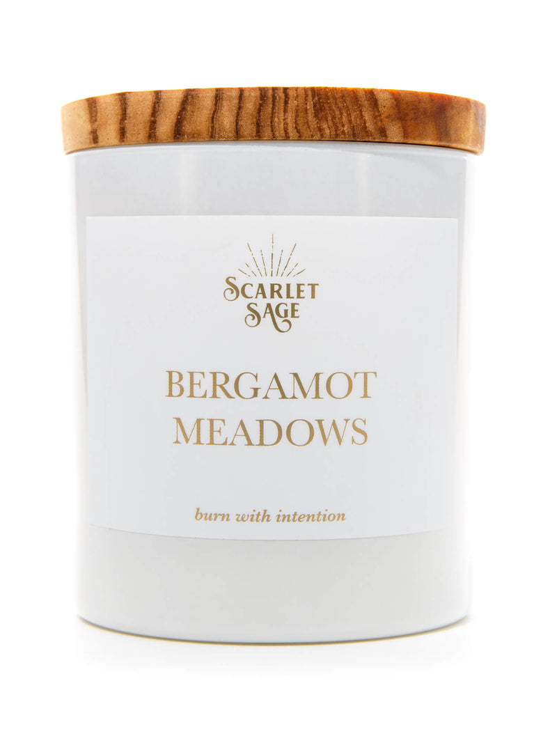 Scarlet Sage Candle - Bergamot Meadows
