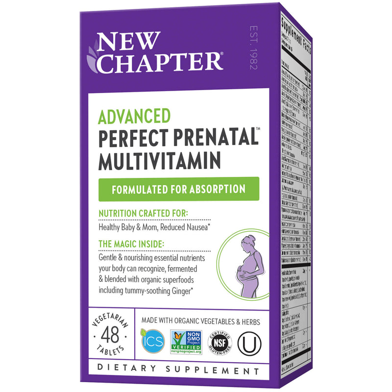 New Chapter Multi Perfect Prenatal-Supplements-The Scarlet Sage Herb Co.