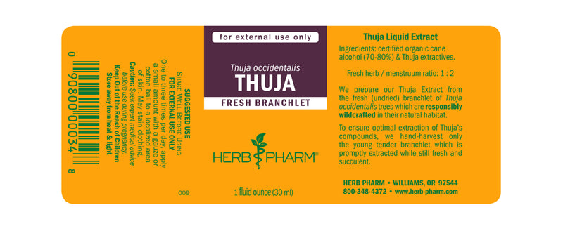 Herb Pharm Thuja 1oz-Tinctures-The Scarlet Sage Herb Co.