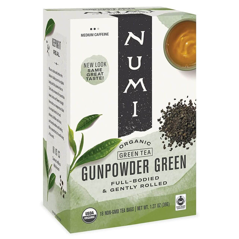 Numi Tea Gunpowder Green 18Ct