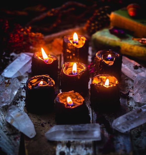 Candle Magic for Imbolc with the Modern Witches Confluence Community - January 31st, 7-8:30pm - The Scarlet Sage Herb Co.