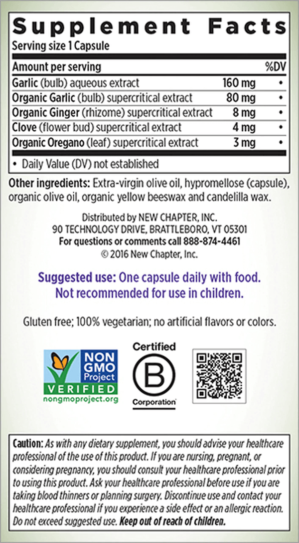 New Chapter Garlic Force 30ct