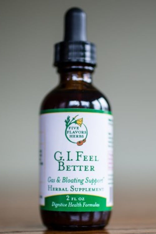 Five Flavors Herbs GI Feel Better 2oz - The Scarlet Sage Herb Co.