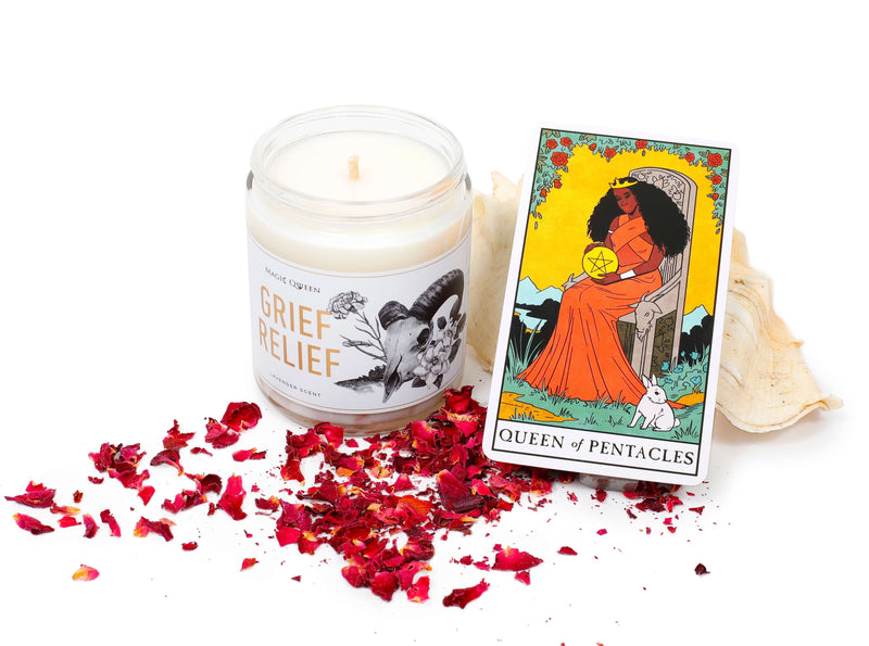 Magic Qween Candle Grief Relief 8oz