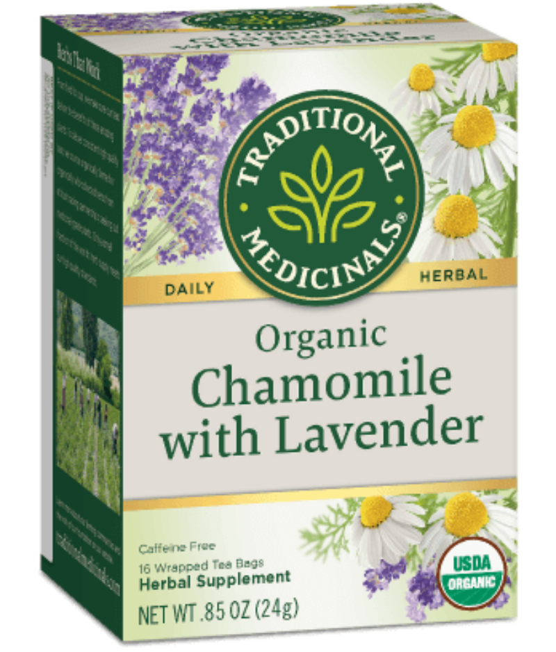Traditional Medicinals Chamomile w/ Lavender 16Ct