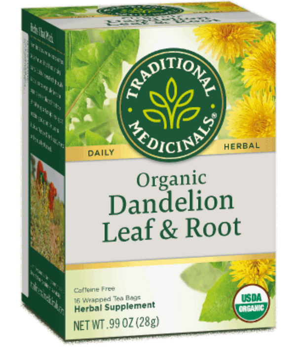 Traditional Medicinals Dandelion Leaf & Root-Teas-The Scarlet Sage Herb Co.