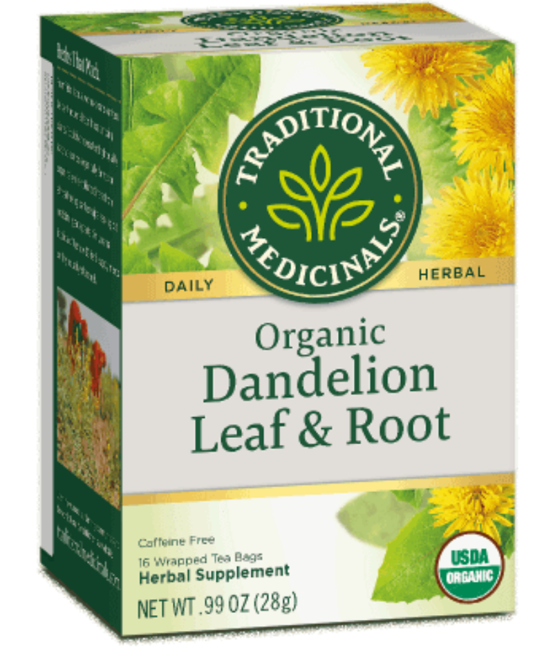 Traditional Medicinals Roasted Dandelion Root 16Ct-Teas-The Scarlet Sage Herb Co.