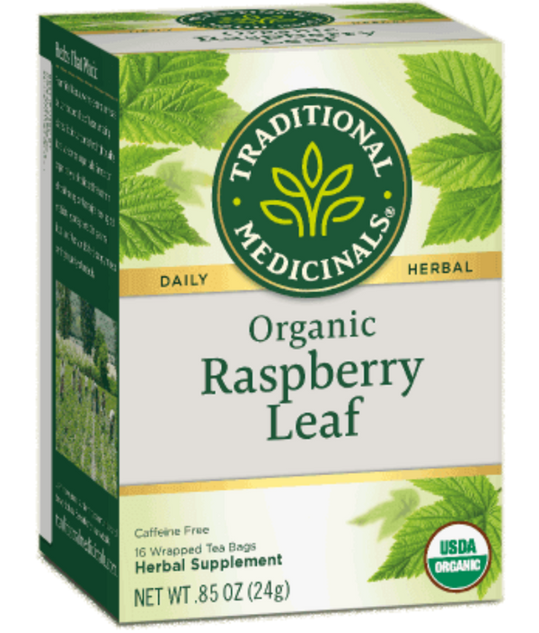 Traditional Medicinals Raspberry Leaf 16Ct-Teas-The Scarlet Sage Herb Co.