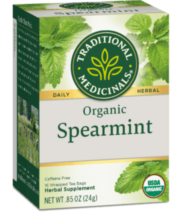Traditional Medicinals Spearmint 16 Ct-Teas-The Scarlet Sage Herb Co.