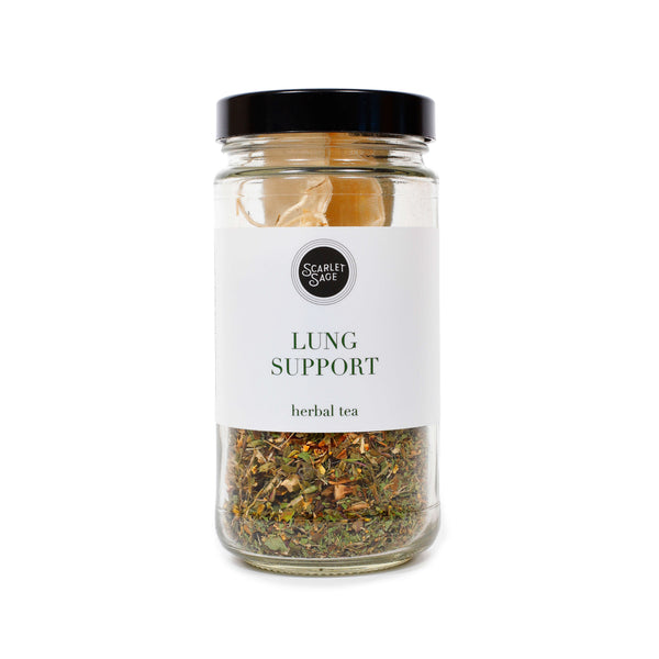 Scarlet Sage Lung Support Tea-Scarlet Sage Teas & Herb Blends-The Scarlet Sage Herb Co.