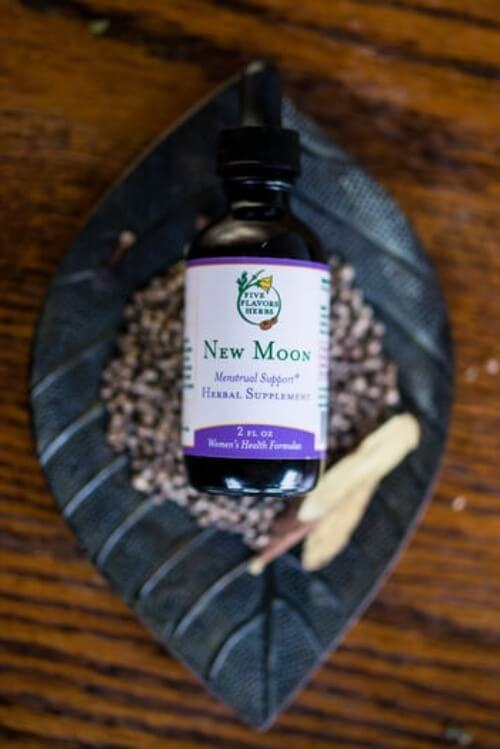 Five Flavors Herbs New Moon 2oz - The Scarlet Sage Herb Co.