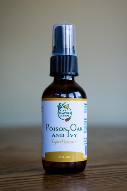 Five Flavors Herbs Liniment Poison Oak & Ivy 2 oz