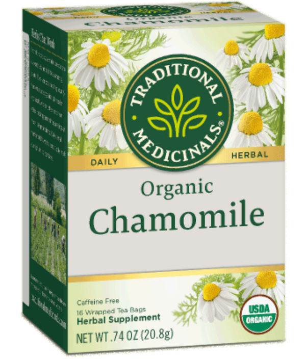 Traditional Medicinals Chamomile 16ct-Teas-The Scarlet Sage Herb Co.