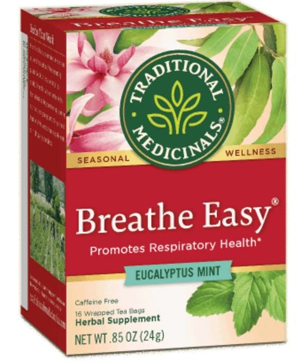 Traditional Medicinals Breathe Easy 16Ct-Teas-The Scarlet Sage Herb Co.